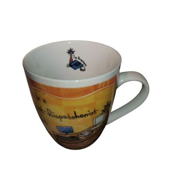 Cute receptionist coffee mug - Picture 4 of 5